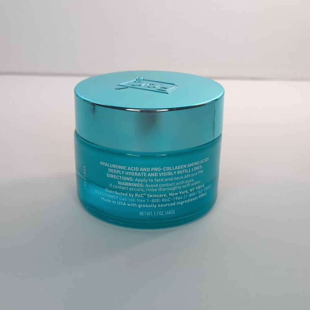 RoC Advanced Hydration+ Water Cream Hyaluronic Acid Pro-Collagen 1.7 oz‎ 48g - Picture 4 of 8